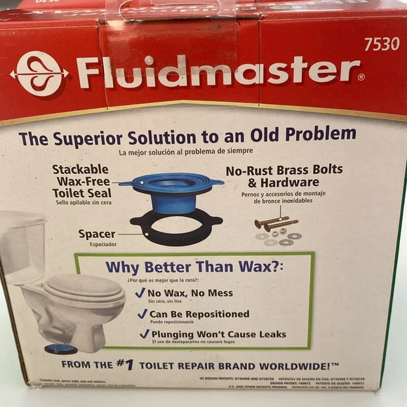 NEW FLUIDMASTER Universal Better Than Wax Toilet Seal Bundle of 2 - Picture 3 of 9